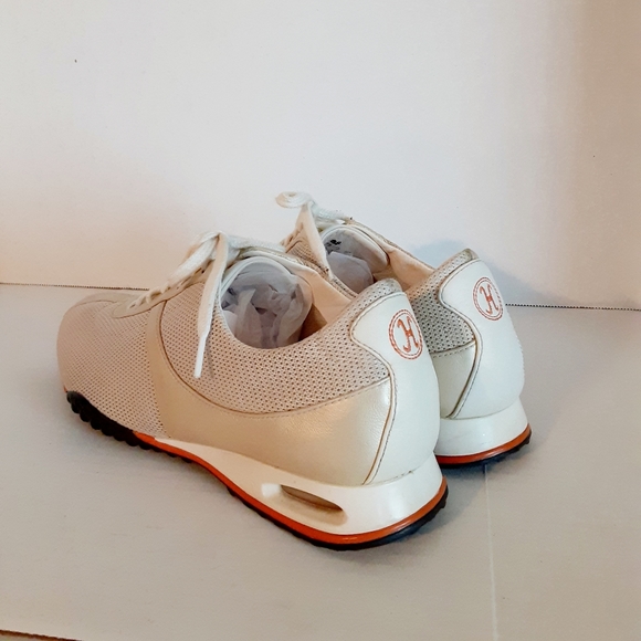 Cole Haan Air Bria Oxford Sneaker - Cream/Gold - Picture 6 of 16